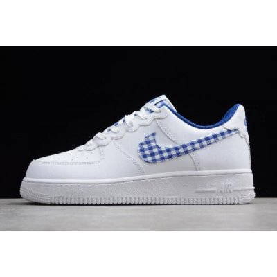 Nike Air Force 1 Qs Beyaz / Indigo Kaykay Ayakkabı Türkiye - NQ3NYK9C